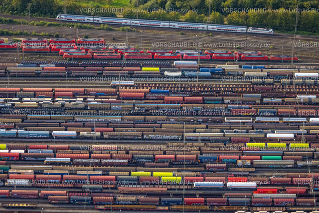 Hagen230903729 | Luftbild, Rangierbahnhof und Güterzüge, Vorhalle, Hagen, Ruhrgebiet, Nordrhein-Westfalen, Deutschland