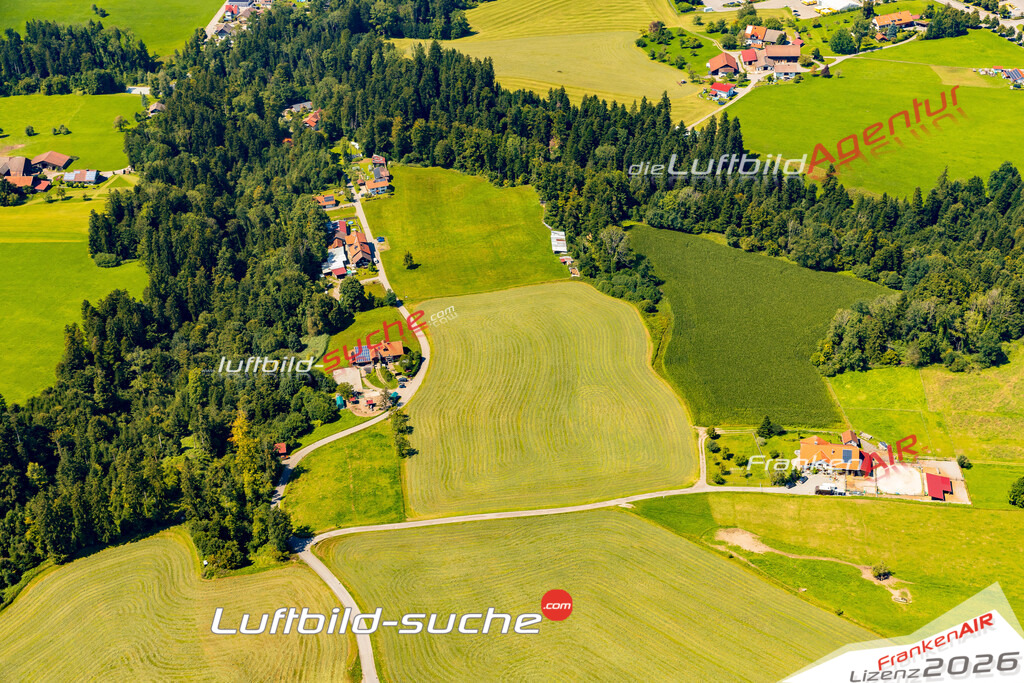 Luftbild Vs Google Maps  Litzis  Opfenbach -Das Luftbild wurde 2025 vom UL-Flugzeug heraus erstellt ( keine Drohne ) - Hochauflösende Luftaufnahme -Nicht vergleichbar mit Google Maps oder Satelittenbilder- Die Geschenkidee !Mit Lizenz und Bildrechte bestellbar