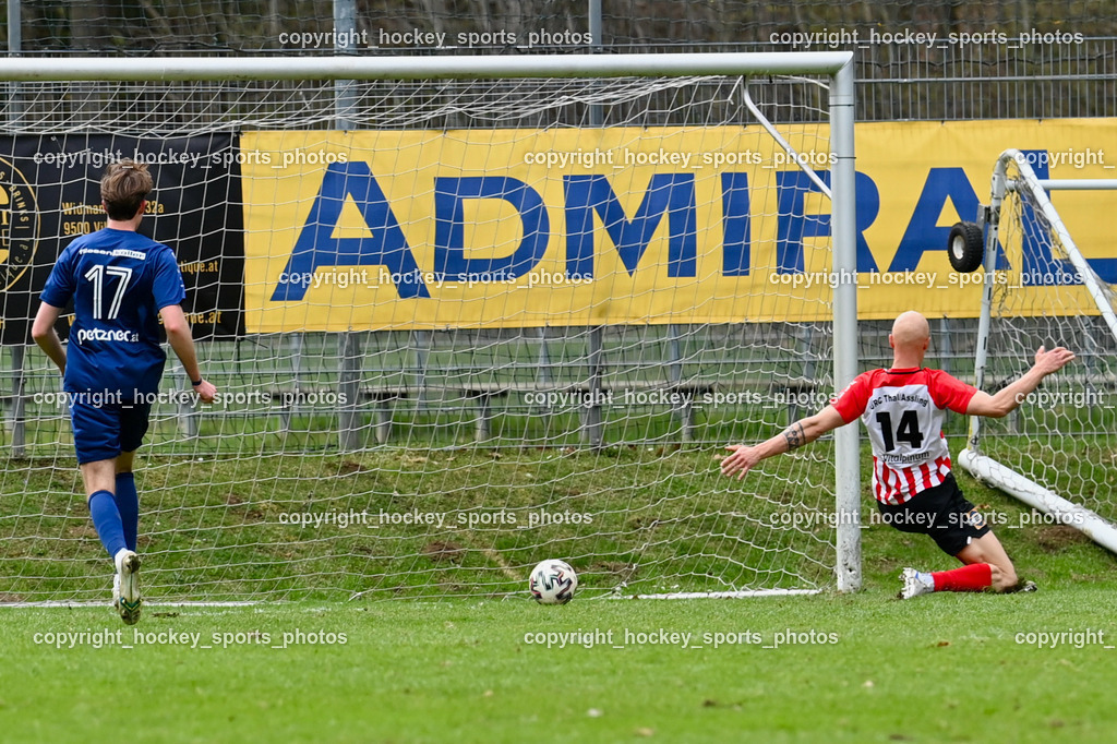 ATUS Velden vs. URC Thal Assling 1.4.2023 | #17 Lukas Matthias Hausott, #14 David Walder, Tor ATUS Velden