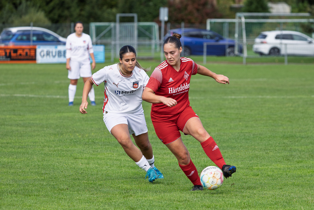 HÄRFCH_250914_8365 | FC Härtsfeld 03 vs. 1.FC Heidenheim 1846 II, Fußball, Frauen, Bezirksliga, 2025/2026, 1. Spieltag, 14.09.2025 in Dischingen(Foto: Michael Bulling) - Realisiert mit Pictrs.com