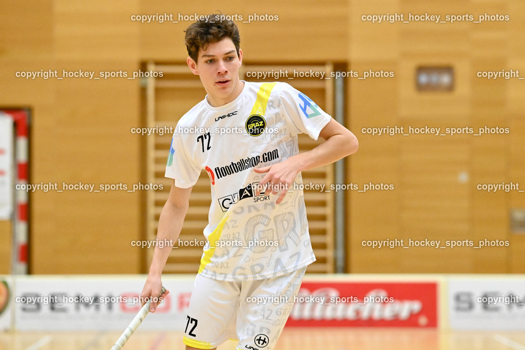 VSV Unihockey vs. IC Graz 17.12.2022 | #72 Finn Strebel