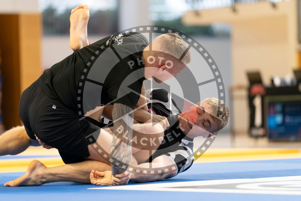 20240316PBB1316 | Athletes compete during the ADCC Eastern European Open grappling Competition in Poznan, Poland, on March 16, 2024.