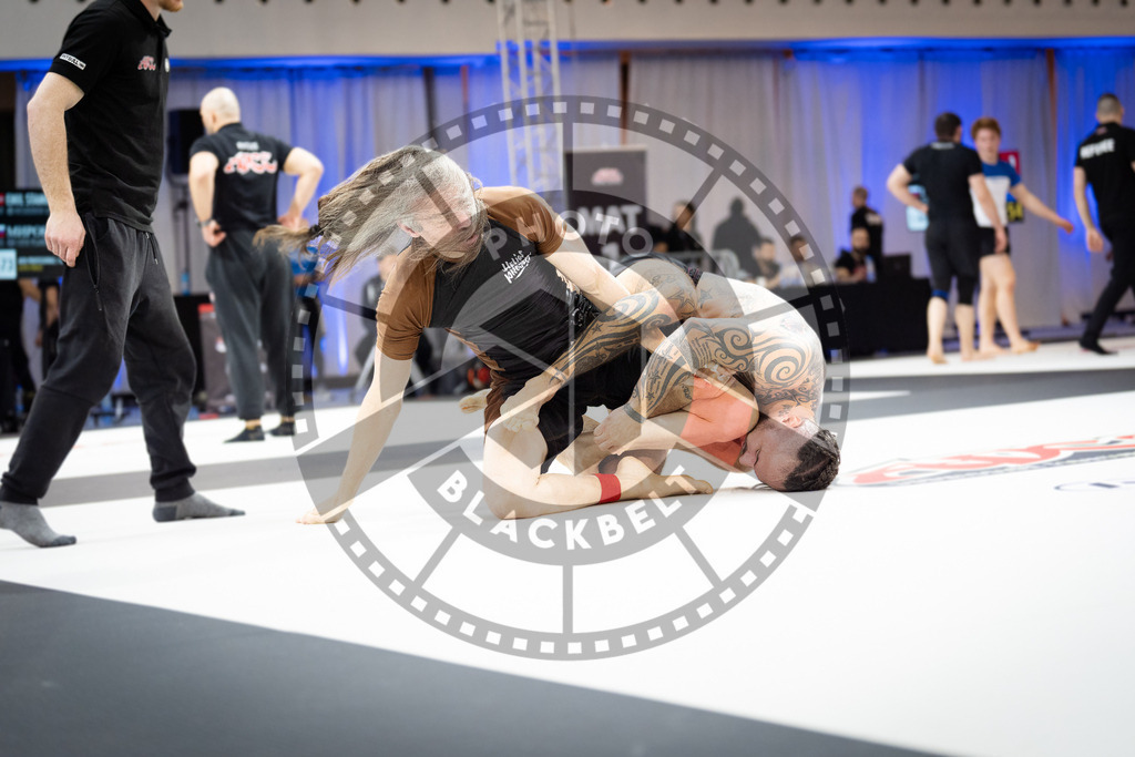20260214PBB4321 | Fighters compete during the ADCC European Trials  competition day 1 in Belgrade, Serbia, on February 14, 2026.
