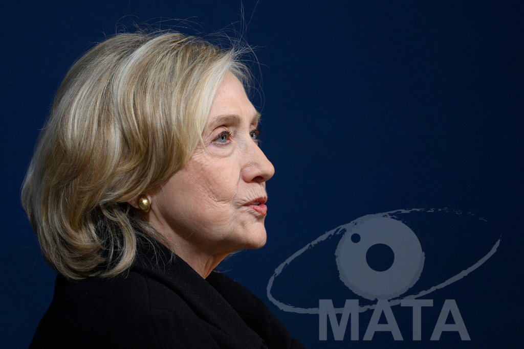 _DWA3887 | Die US-Politikerin Hillary Clinton auf der Veranstaltung Bridging Scholarship and Statecraft im Rahmen der Münchner Sicherheitskonferenz 2026. München, 13.02.2026 Bayern Deutschland  - Realisiert mit Pictrs.com