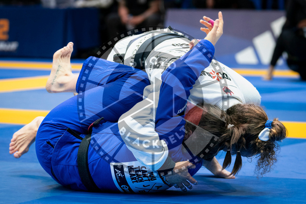 20240126PBB1833 | Fighters compete during the Brazilian Jiu-Jitsu European Championship of the IBJJF in Paris, France, on January 26, 2024.