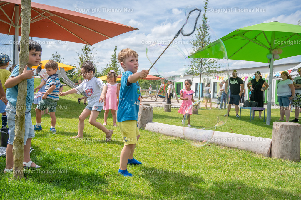 DSC_8648 | ble, 28.06.2024, Einhausen, Kita Erich-KästnerWeg "Naturbande": Sommerfest m. Einweihung des neuen Außengeländes,, Bild: Thomas Neu
