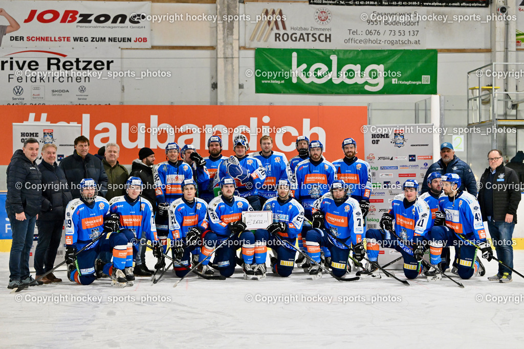 ESC SPARKASSE STEINDORF vs. EV ZELTWEG MURTAL LIONS | Benefiz ESC Steindorf Gemeindebedienstete, ESC SPARKASSE STEINDORF vs. EV ZELTWEG MURTAL LIONS, ESC SPARKASSE STEINDORF vs. EV ZELTWEG MURTAL LIONS am 27.12.2025 in Steindorf (Ossiachersee Halle), Austria, (Photo by Bernd Stefan)