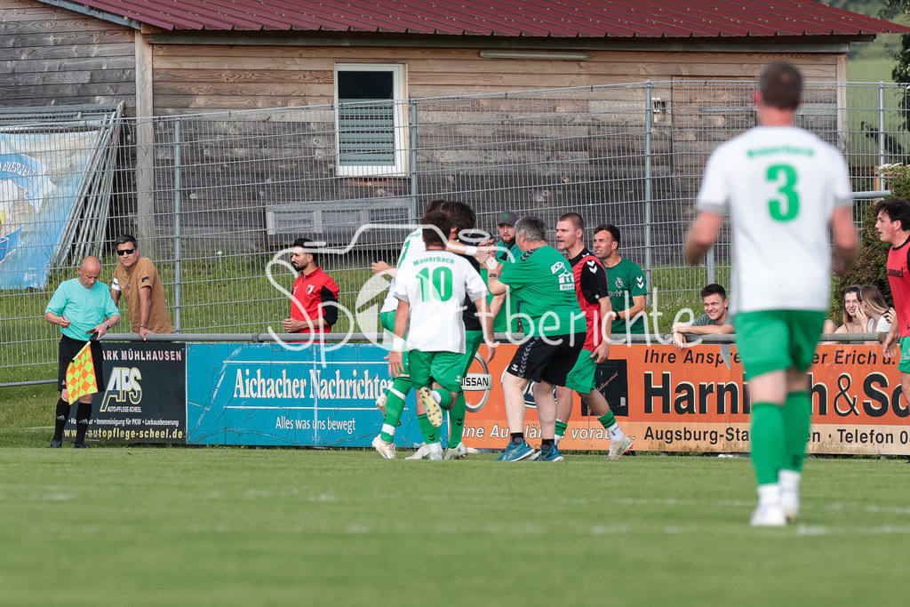 SG Mauerbach - FC Tur Abdin Augsburg | Jubel nach 1-0