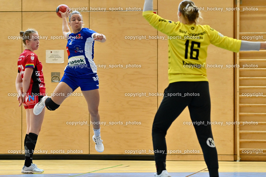 SC Ferlach vs. SSV Dornbirn 17.9.2022 | #26 De Jong, Anne Merel, #2 Akalovic Patricia, #16 KAUFMANN Denise