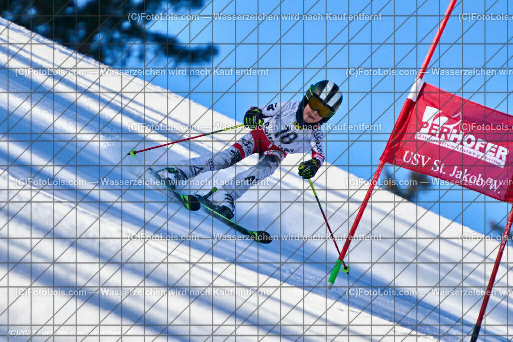 ALP7171_JOGLLAND-CUP-RTL_St-Jakob-Walde_Haibl Jonas | (C)FotoLois.com, Alois Spandl. Raiffeisen-Liebmarkt Sport 2000 Autohaus Felber-Fischer Jogllandcup, Skibezirk 7 - Joglland, Sa 20. Januar 2024.