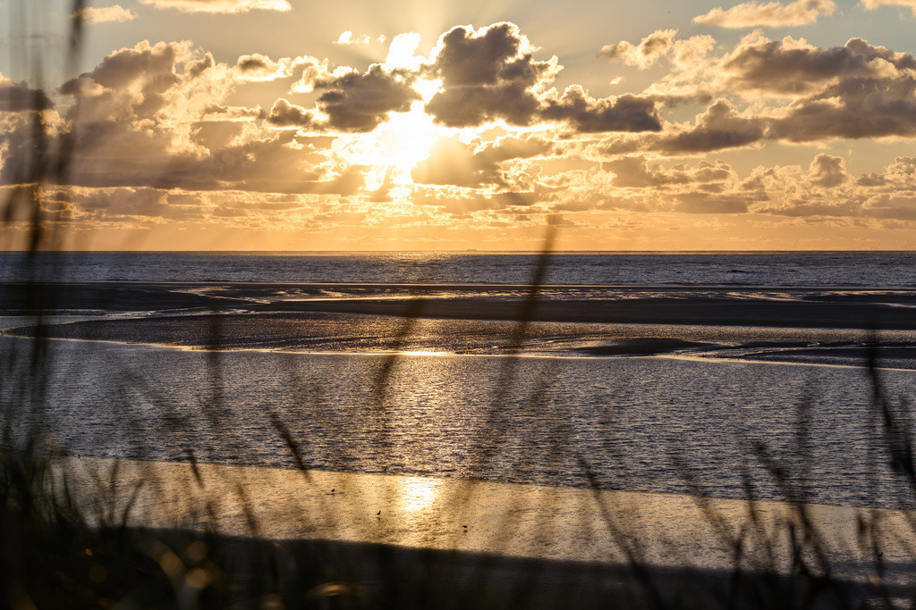 Abendsonne über Nordsee 1 | kleinen-fotografie