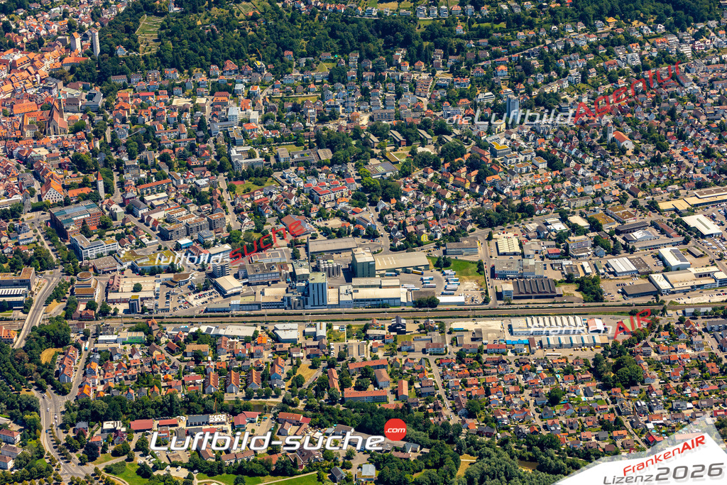 Aktuelles Luftbild von Burach Ravensburg - Die Luftaufnahme wurde 2022 mittels UL-Flugzeug erstellt ( keine Drohne ) - hochauflösende Kamera-Systeme von  Canon -Beste Qualität - Für grossformatige Ausdrucke geeignet. Die Geschenkidee !