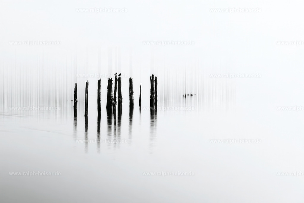 KI00344 | Mit moderner KI‑generiertes schwarz-weiß Artwork, sorgfältig manuell für den Druck optimiert.