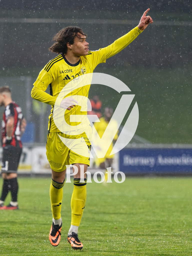 dieci Challenge League - FC Stade Nyonnais v Neuchatel Xamax FCS |  during the dieci Challenge League match between FC Stade Nyonnais and Neuchatel Xamax FCS at Centre sportif de Colovray in Nyon, Switzerland