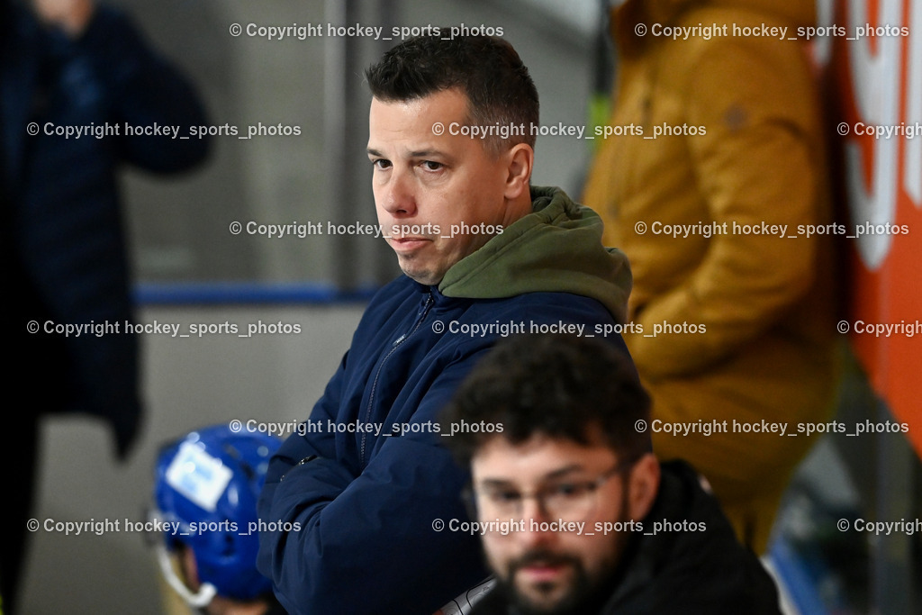 ESC Sparkasse Steindorf vs. LE Kings | Headcoach ESC Steindorf Mayer Michael, ESC Sparkasse Steindorf vs. LE Kings, ESC Sparkasse Steindorf vs. LE Kings am 01.11.2025 in Steindorf (Ossiachersee Halle), Austria, (Photo by Bernd Stefan)