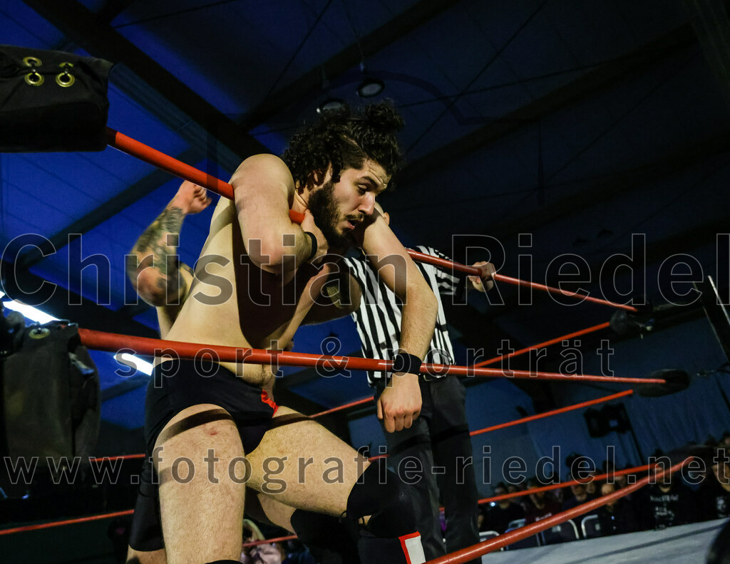 2023-03-11_192_EWS_Wrestling_ERDING | Erding, Deutschland, 11.03.2023:
Wrestling, Saison 2023, EWS Wrestling ERDING

Foto: Christian Riedel / fotografie-riedel.net