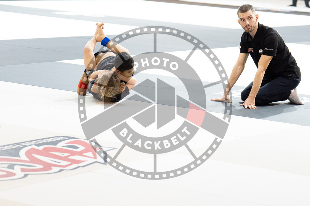 20260214PBB0002 | Fighters compete during the ADCC European Trials  competition day 1 in Belgrade, Serbia, on February 14, 2026.
