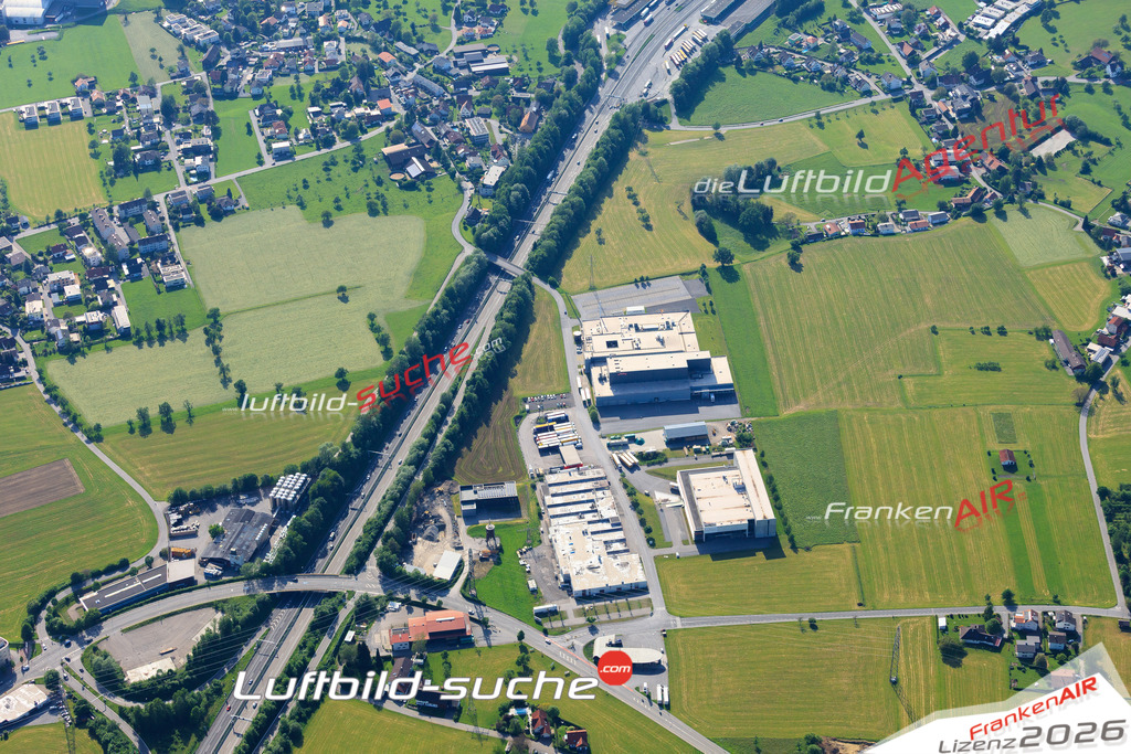Die Luftaufnahme Lochau -  wurde vom UL-Flugzeug (keine Drohne) aus fotografiert.Hohe Druck- Auflösung-die Geschenkidee!