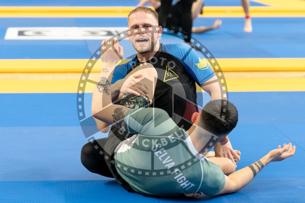 20240316PBB0272 | Athletes compete during the ADCC Eastern European Open grappling Competition in Poznan, Poland, on March 16, 2024.