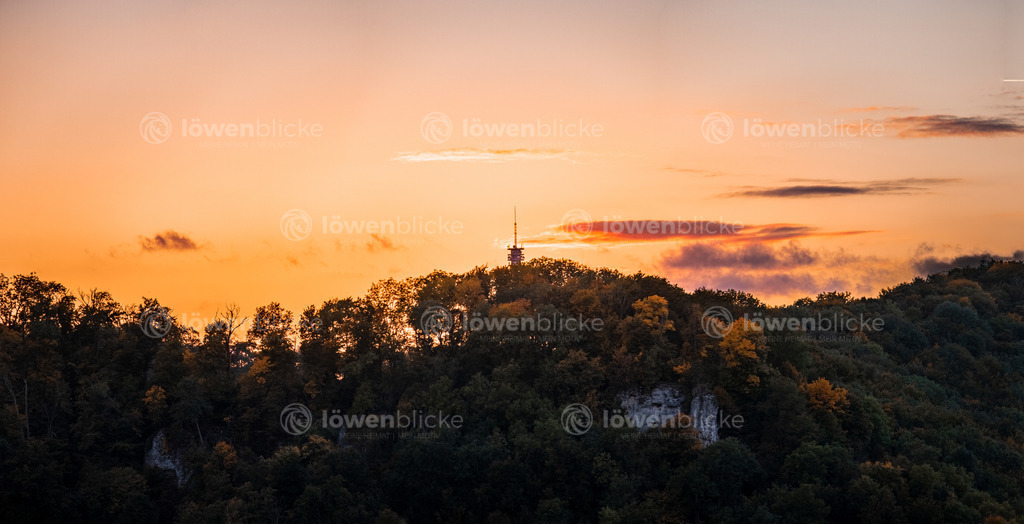 Funkturm Aufhausen in der Ferne | löwenblicke | shop