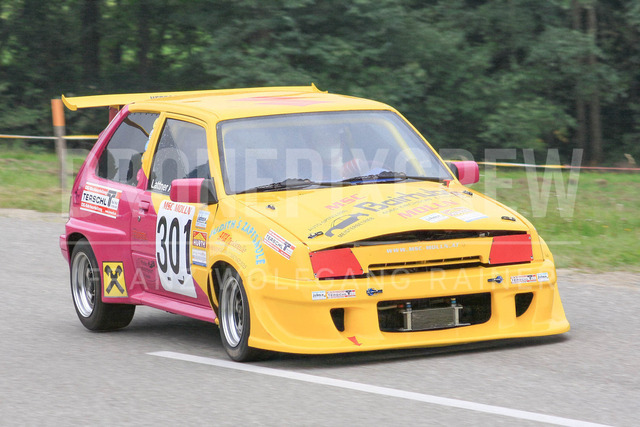 International Hill Climb Esthofen – St. Agatha 2008    | Race car action at the International Hill Climb Esthofen – St. Agatha, held on September 20–21, 2008, in Upper Austria. The image shows LATTNER Andreas (Suzuki Swift), 301.     