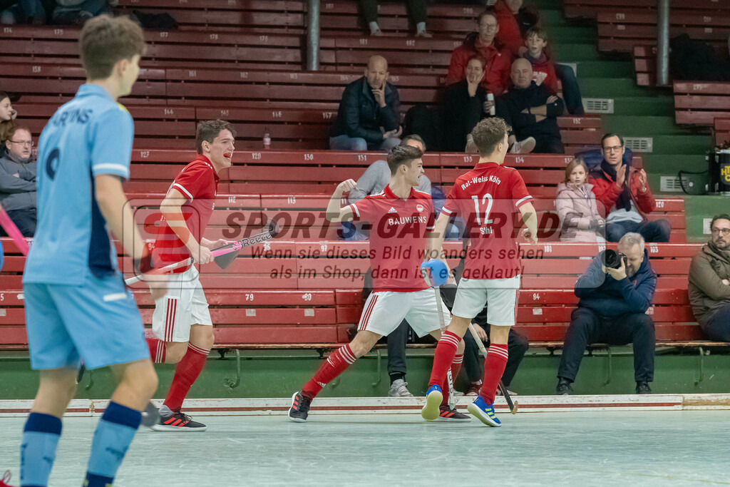HK_20230305_106004 | Deutsche Meisterschaft MU16 1/2 Finale Rot-Weiss Köln - Zehlend. Wespen am 5.3.2023 RWK, Köln ,
