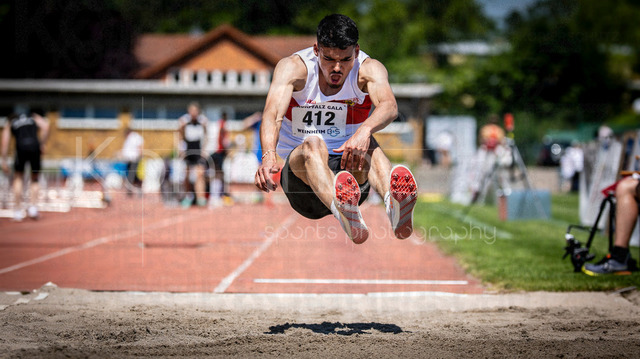 B&amp;S Kurpfalz Gala; Weinheim, 23.05.2026 | WEINHEIM, GERMANY - MAY 24:  Samuel Vallipuram (GER/VfB Stuttgart 1893) during the B&amp;S Kurpfalz Gala am 23.05.2026 at the  Sepp-Herberger-Stadium in Weinheim (Baden-Wuerttemberg / Germany).