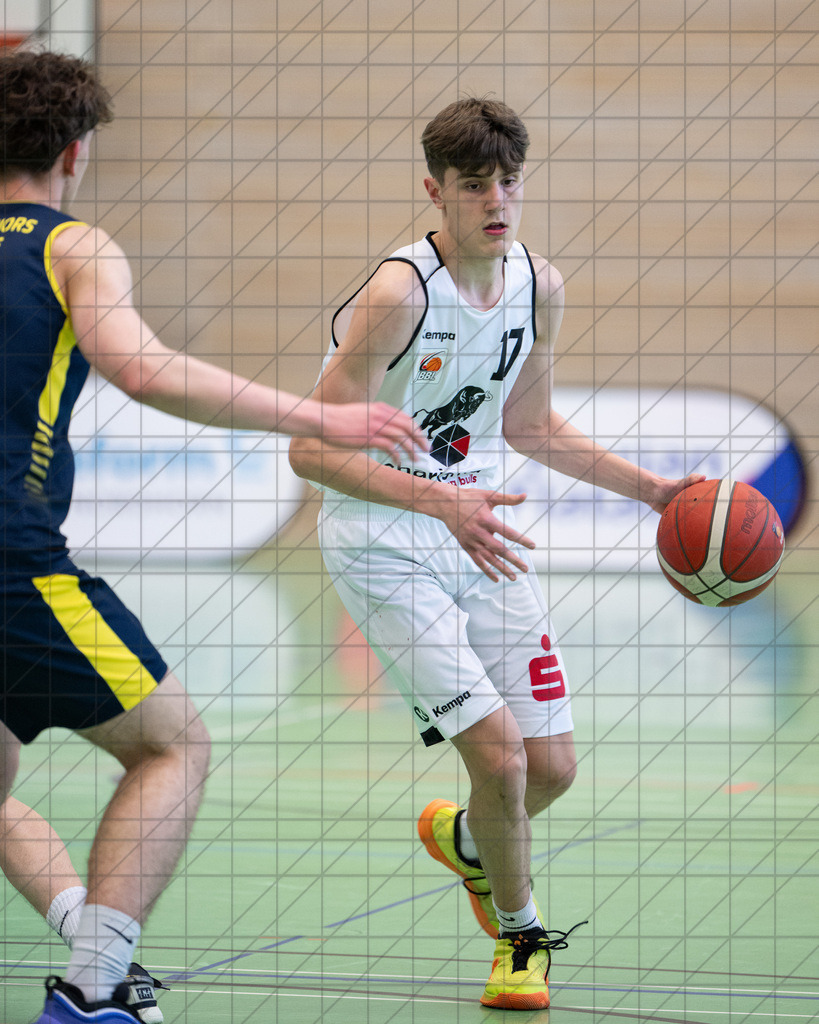 JBBL 24/25 | 04.04.2025 | Charisma Young Bulls vs. Baskets Juniors Oldenburg | 2. Runde PlayOffs Gruppe Nord, 2. Spiel | JBBL 24/25 | 04.04.2025 | Charisma Young Bulls vs. Baskets Juniors Oldenburg | 2. Runde PlayOffs Gruppe Nord, 2. Spiel - - - - - CREDIT, www.bullenfotos.de, Martin König, Hörner Weg 40, D-49078 Osnabrück, +4917663732967, Nutzung und Weitergabe nur zu den vereinbarten Zwecken. Presseanfragen an Urheber. Alle Rechte beim Urheber. - - - - - - Realisiert mit Pictrs.com