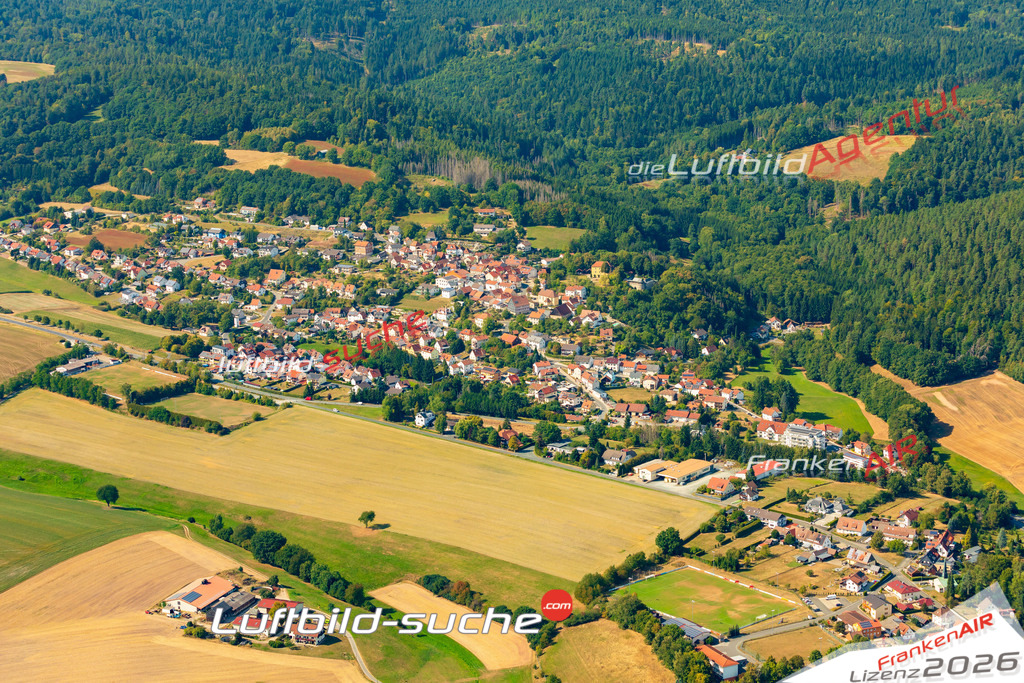 Luftaufnahme von Theisenort Küps Bild- Das Luftbild wurde 2025 vom UL-Flugzeug heraus erstellt ( keine Drohne ) - Hochauflösende Luftaufnahme -Nicht vergleichbar mit Google Maps oder Satelittenbilder- Die Geschenkidee !Mit Lizenz und Bildrechte bestellbar