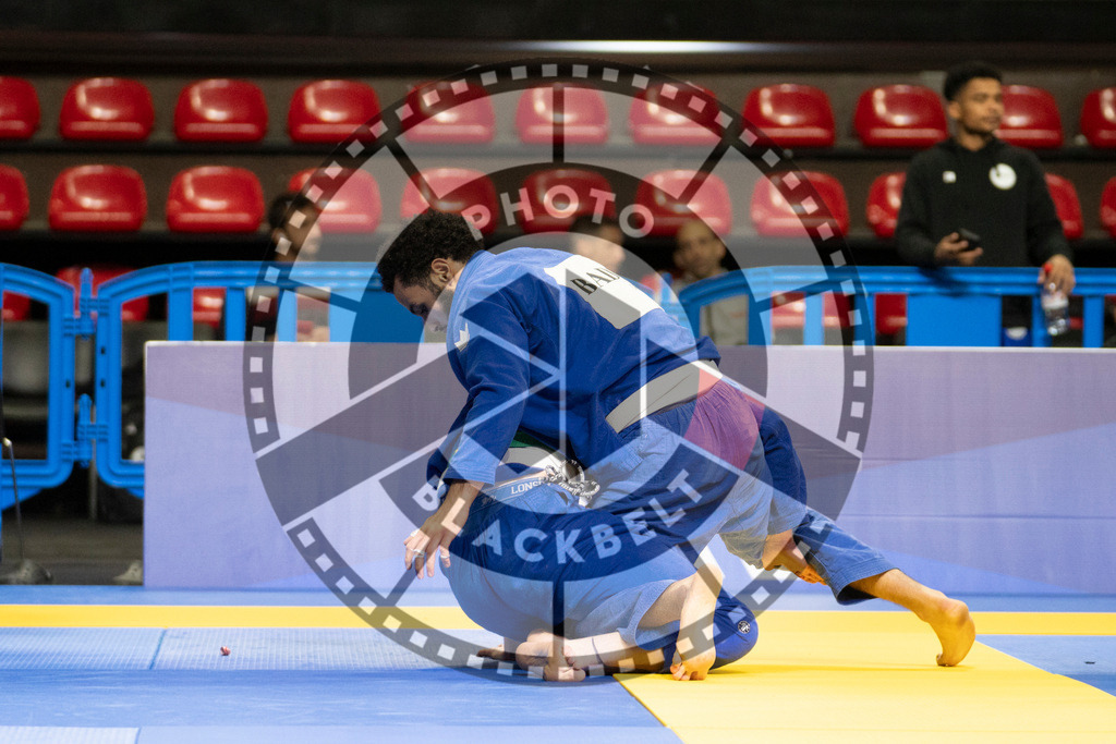 20240119PBB1125 | Fighters compete during the IBJJF European Championship in Paris, France, on January 19, 2024.