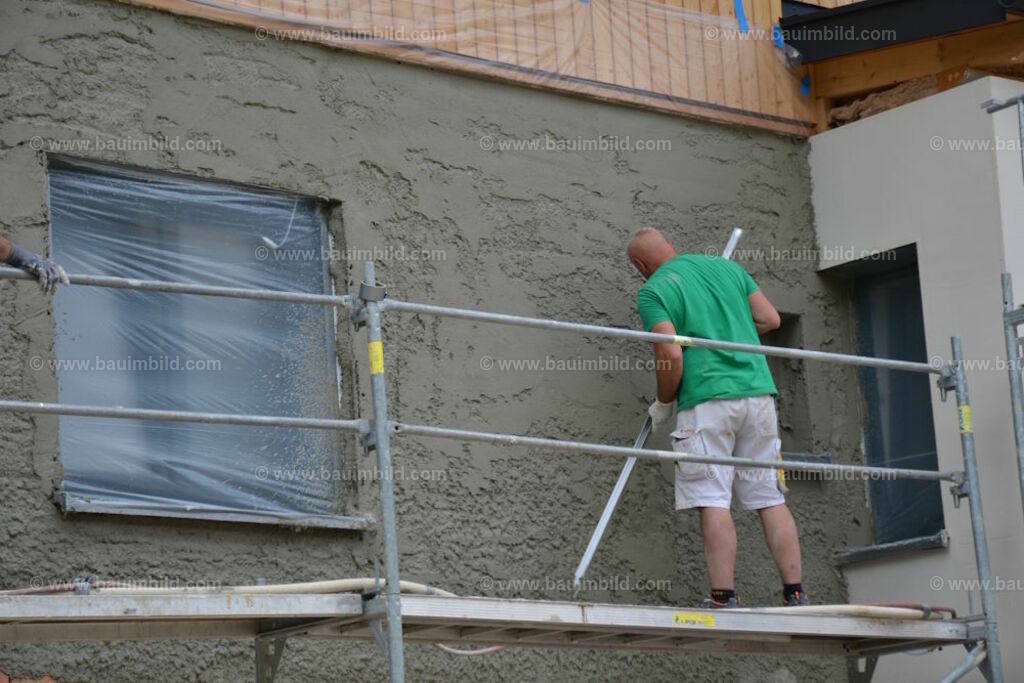 bib-lg18-putzarbeiten-0255 | Nach LV-Leistungsgruppen sortierte Detailfotos über den Bau eines Hauses. Alle Hausbau-Bilder direkt vom Urheber und Autor der Website Haus-Selber-Bauen.com