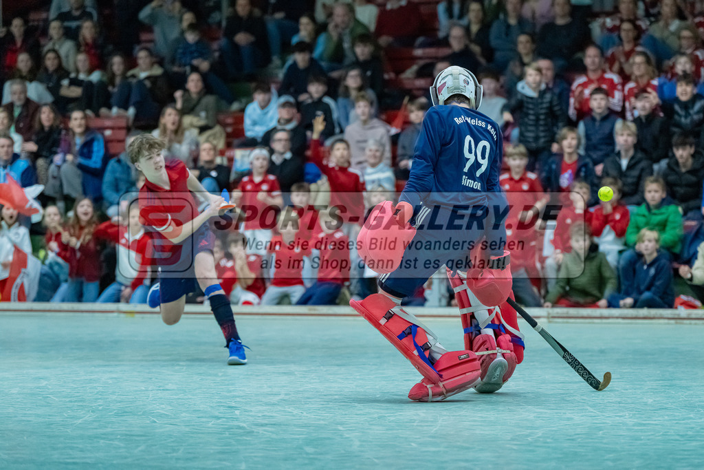 HK_20240225_108592 | Spiel um Platz 5 Deutsche Meisterschaft MU14 am 25.2.2024 Halle RW Köln, Köln ,