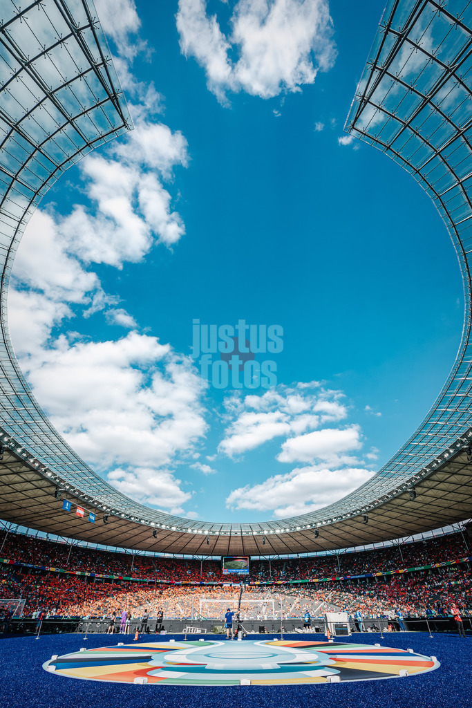 Fußball | Herren | UEFA-Fußball-Europameisterschaft 2024 | Gruppe D | Niederlande vs. Österreich | 25.06.2024 | Panorama vom Olympiastadion