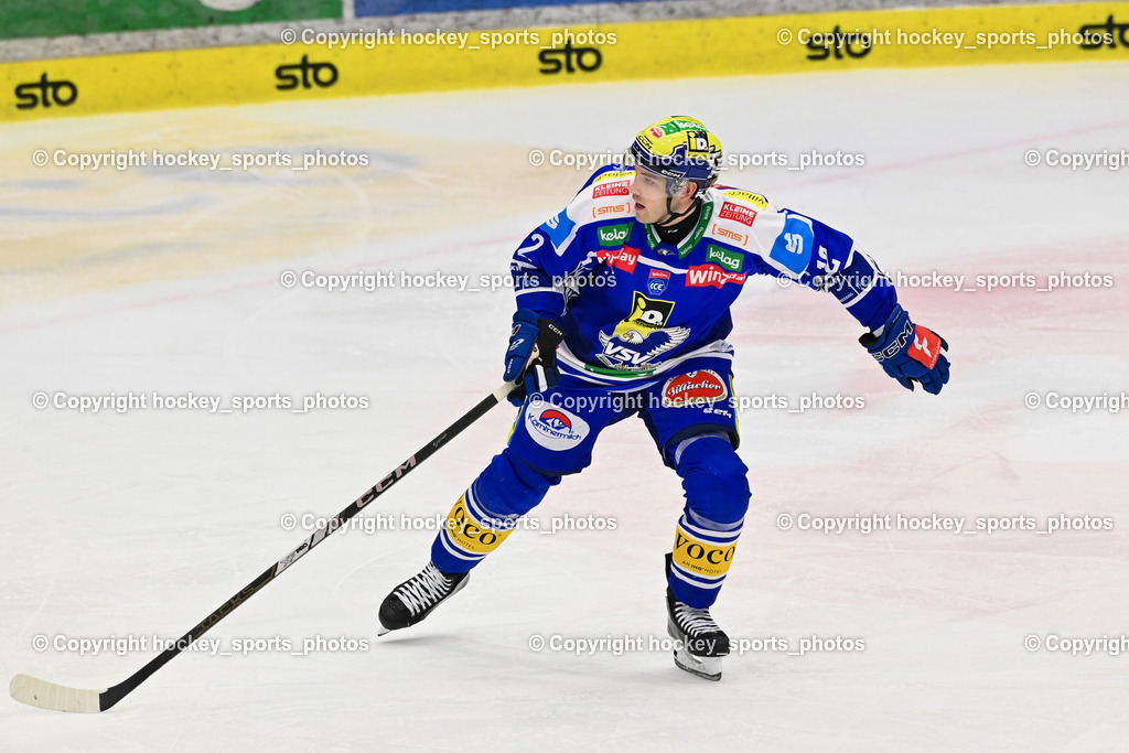 EC IDM Wärmepumpen VSV vs. EC Red Bull VSV | #12 Brett Budgell EC VSV, EC IDM Wärmepumpen VSV vs. EC Red Bull VSV, EC IDM Wärmepumpen VSV vs. EC Red Bull Salzburg am 16.01.2026 in Villach (Stadthalle Villach), Austria, (Photo by Bernd Stefan)