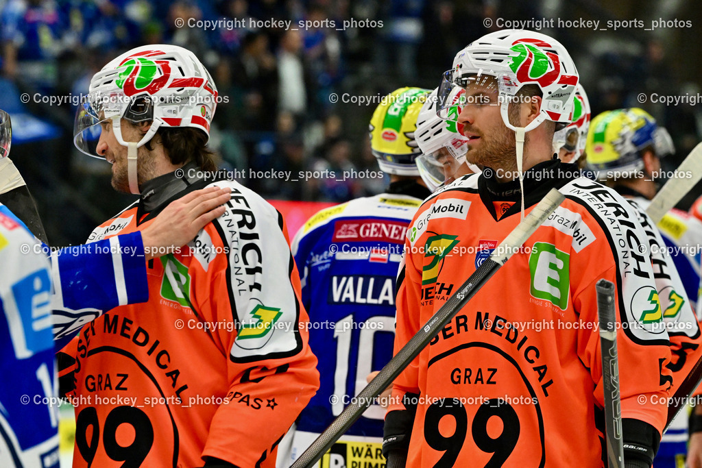 EC IDM WÄRMEPUMPEN VSV vs. MOSER MEDICAL GRAZ99ERS | #5 Kasper Kotkansalo Graz 99ers, #17 Manuel Ganahl Graz 99ers, EC IDM WÄRMEPUMPEN VSV vs. MOSER MEDICAL GRAZ99ERS, EC IDM WÄRMEPUMPEN VSV vs. MOSER MEDICAL GRAZ99ERS am 17.03.2026 in Villach (Stadthalle Villach), Austria, (Photo by Bernd Stefan)
