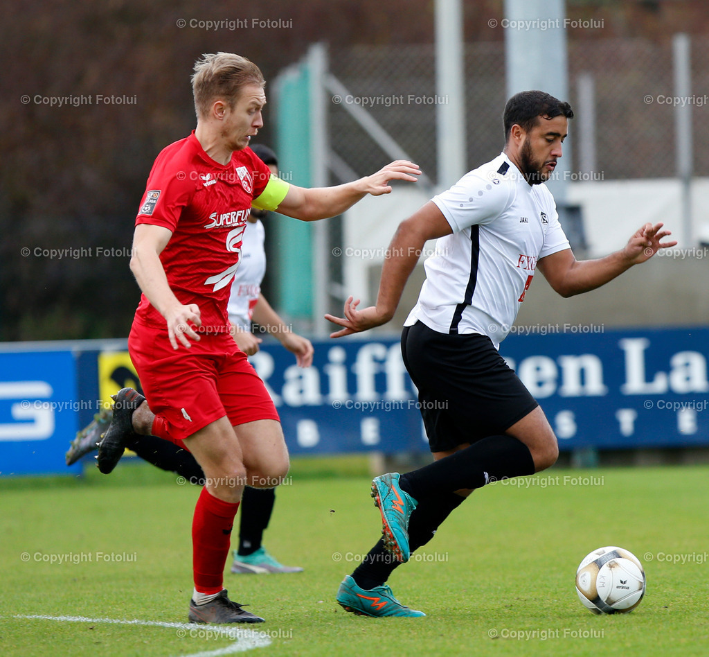 A_LUI_221022_03 | SPORT,FUSSBALL,LT1 OOE LIGA ASKOE OEDT-ATSV STADL-PAURA 22.10-2022 IM BILD: FLORIAN FELLINGER  (OEDT) UND RODOLFO FREITAS DA SILVA  (STADL-PAURA) FOTO:FOTOLUI