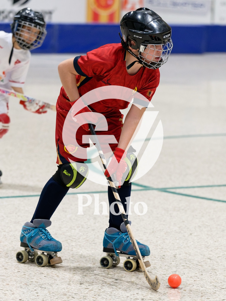 U11  - Geneve RHC v Pully RHC  |  during the U11  match between Geneve RHC and Pully RHC  at Centre sportif de la queue d'arve in Geneve, Switzerland