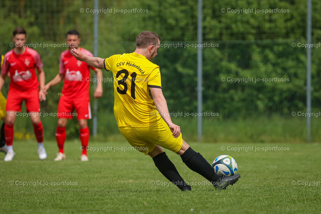 BQ3I6873 | 21.05.2023; Kreisoberliga West; Rasenplatz Medenbach; SSV Medenbach - SG Türk-Ata/Türkgücü Wetzlar; Ergebnis: 1:2 (1:0)