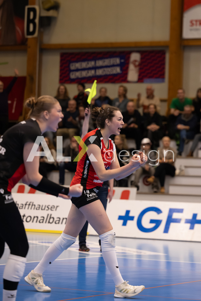 Volleyball I Frauen I Saison 2025-2026 I Volleyball NLA | Women I Round 16 I VC Kanti Schaffhausen - Viteos NUC I 31.01.2026 | 14 Josipa Marković (HR) (VC Kanti Schaffhausen) – Aussen - Realisiert mit Pictrs.com