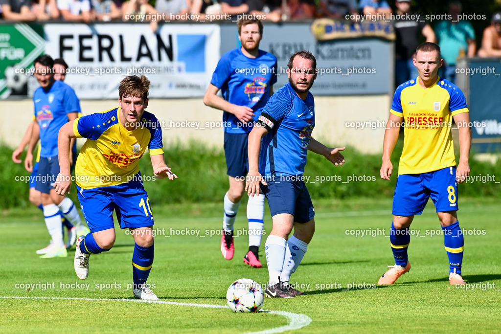 SV Afritz vs. ASKÖ Bodensdorf 20.8.2023 | #10 Domen Peklar, #21 Benjamin Reinhard Eberhardt, #8 Thomas Tauchhammer