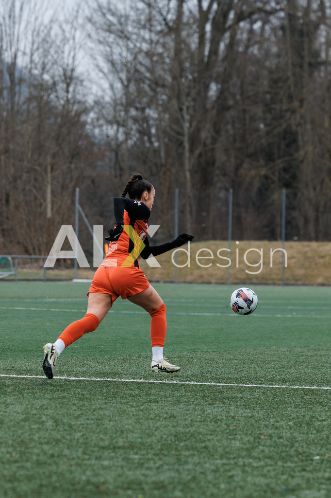 Fußball I Frauen I Saison 2025-2026 I Freundschaftsspiel I FC Aarau Frauen - SC Freiburg U20 I 24.01.2026 | 28 Rita Do Sul Almeida (FC Aarau) – Angriff - Realisiert mit Pictrs.com