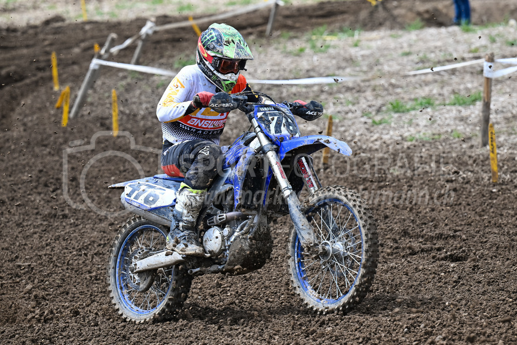 Motocross Schlatt bei Winterthur - 29. April 2023 | #476 Schraner Martin aus Au SG (CH) auf Yamaha in der Kategorie MX2 / TL am Motocross Schlatt bei Winterthur, 29. April 2023.
Instagram: @mx_schlatt | @mc_wila | @sam_schweiz
Bild: Sportfotografie Markus Aeschimann | www.markus-aeschimann.ch - Realisiert mit Pictrs.com