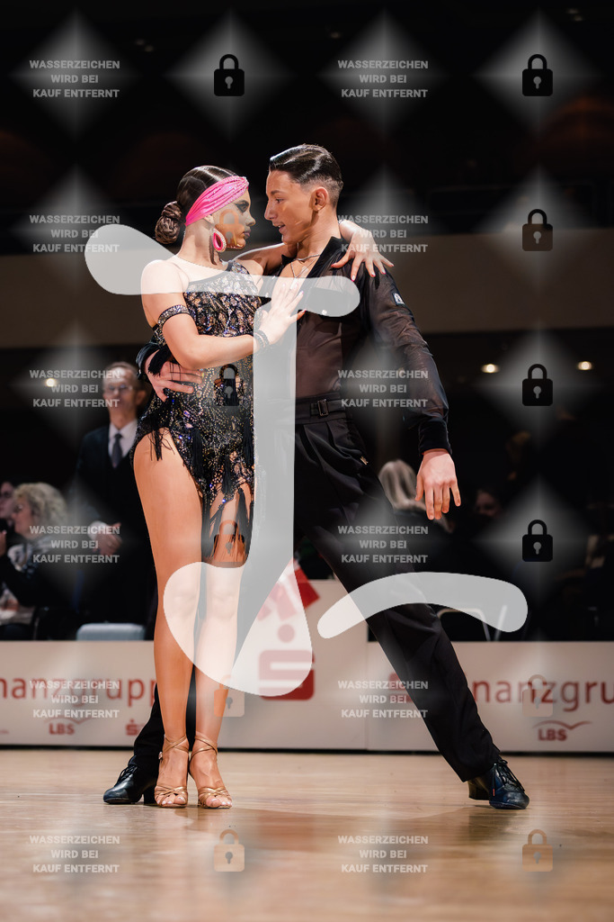 Goldstadtpokal 2025 - WDSF Open Latin Youth 3rd (83) Yaniel Grinevich _ Eden Gurfinkel (Israel)-2025-01-25-8855 | Webshop for digital downloads and prints of dance sport, event & show photographer Julian Link - Realisiert mit Pictrs.com