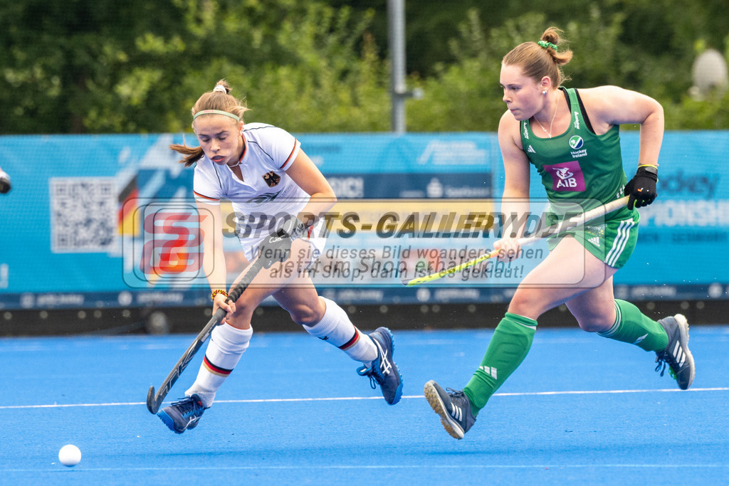 SFE_20230713_0023 | EuroHockey EM U18 Girls Germany vs Ireland am 13.07.2023 in Krefeld (Gerd-Wellen-Hockeyanlage), Photo: Stephan Fehrmann 2023 (Sports-Gallery)