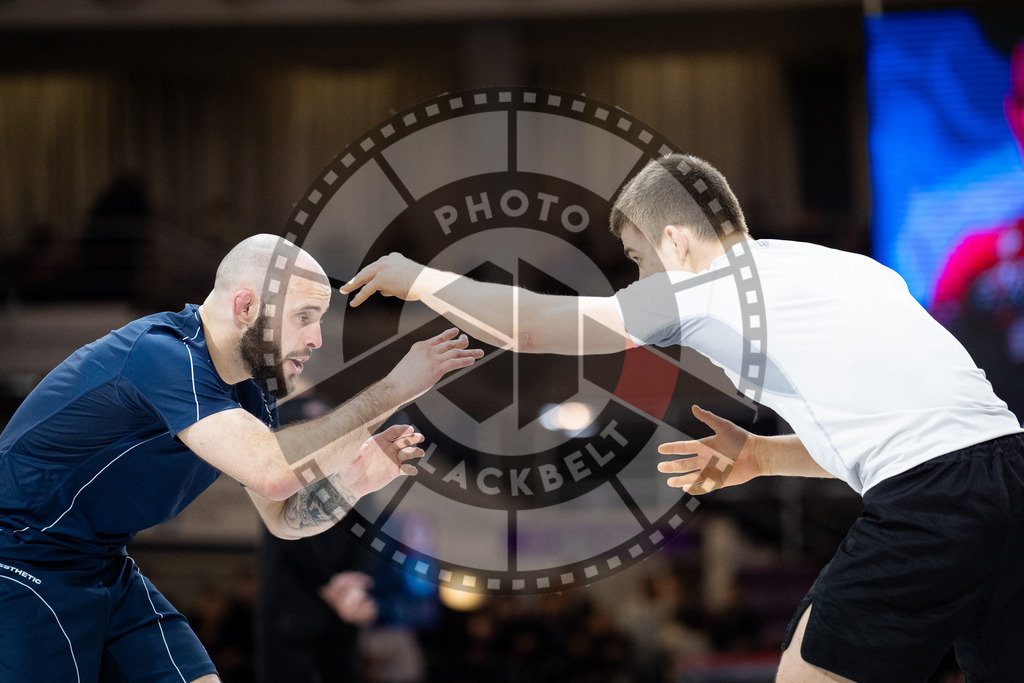 20260214PBB3794 | Fighters compete during the ADCC European Trials  competition day 1 in Belgrade, Serbia, on February 14, 2026.