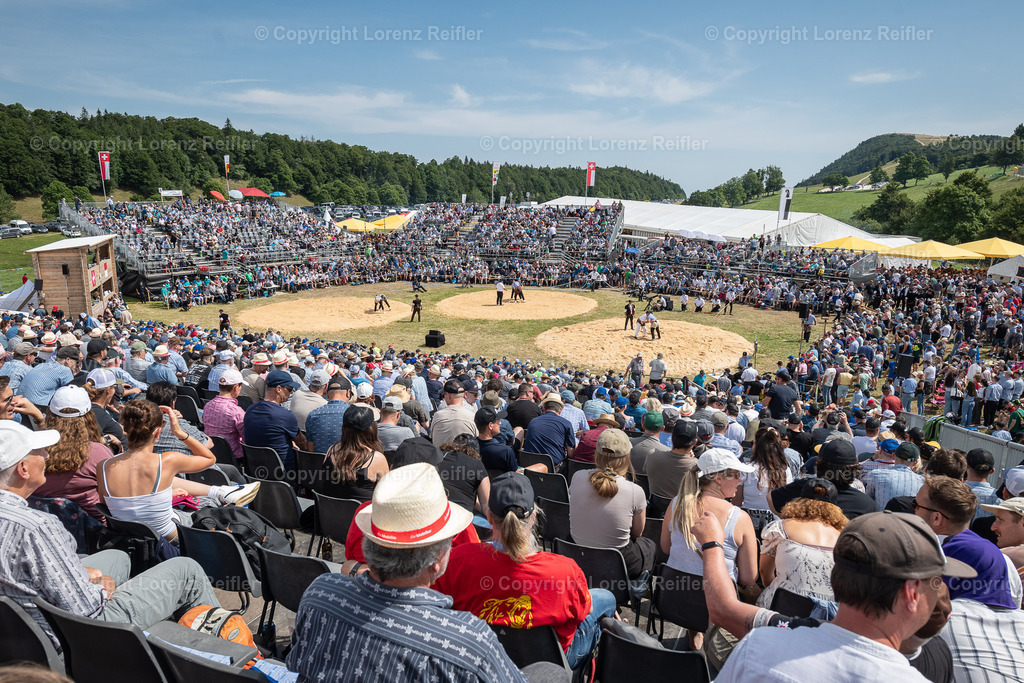 Schwingen -  Weissenstein Schwinget 2025 | Weissenstein bei Solothurn, 19.7.25, Schwingen - Weissenstein Schwinget.