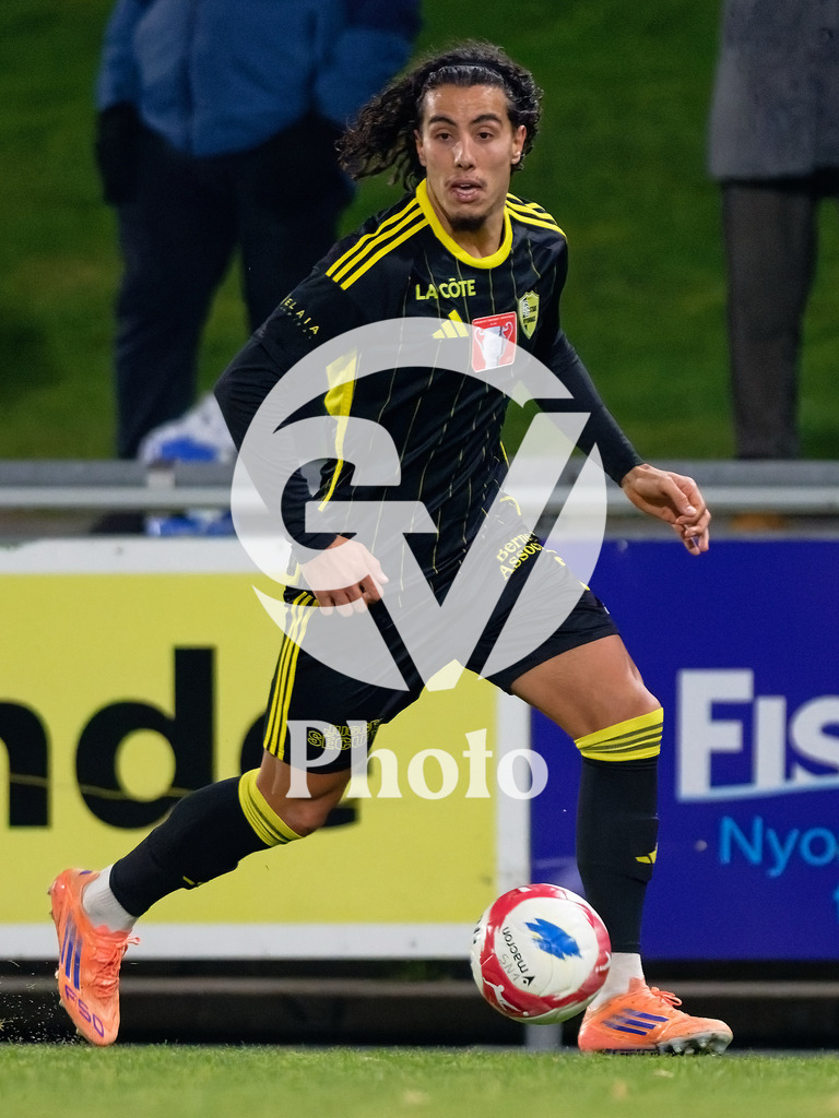 Coupe Suisse - 1/8 de finale - FC Stade Nyonnais v Neuchatel Xamax |  during the Coupe Suisse - 1/8 de finale match between FC Stade Nyonnais and Neuchatel Xamax at Centre sportif de Colovray in Nyon, Switzerland