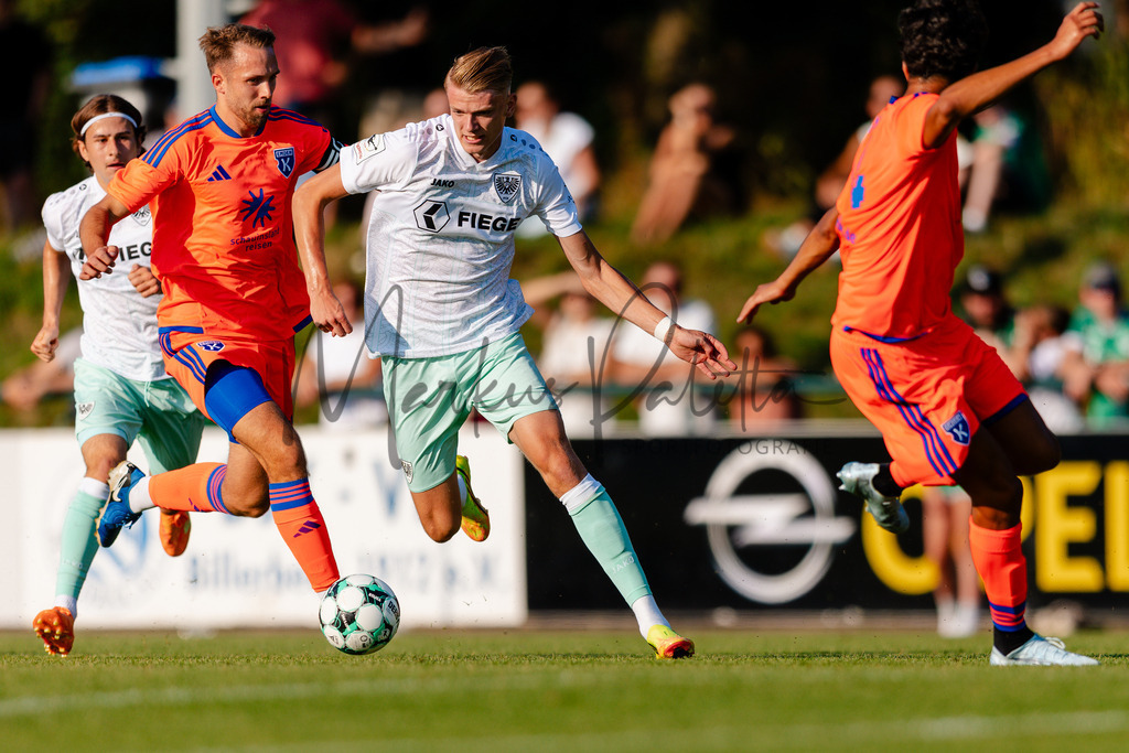 Testspiel, Saison 2026/27: SC Preußen Münster - Kickers Emden | Billerbeck, 10.07.2026: Testspiel, SC Preußen Münster gegen Kickers Emden auf der Anlage des DJK Billerbeck in Billerbeck. Foto: sportfotografie.ms | Markus Paletta - Realisiert mit Pictrs.com