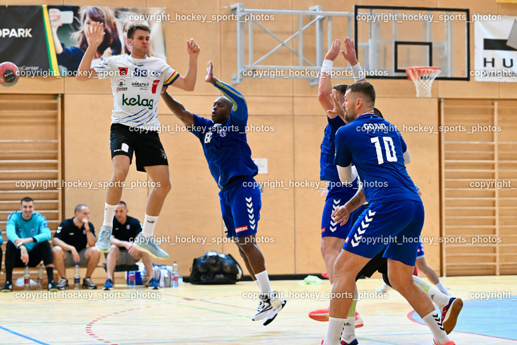 SC Ferlach vs. RK Zagreb 24.8.2023 | #87 Yoel Cuni Morales, #10 Jakov Gojun, 