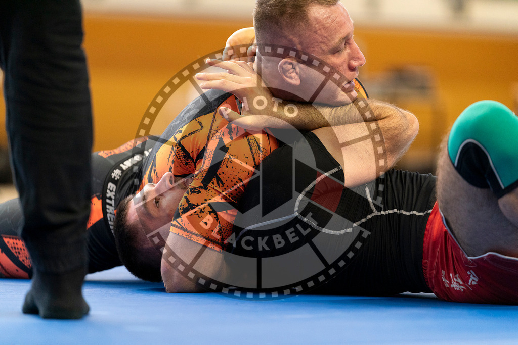 20240316PBB1900 | Athletes compete during the ADCC Eastern European Open grappling Competition in Poznan, Poland, on March 16, 2024.